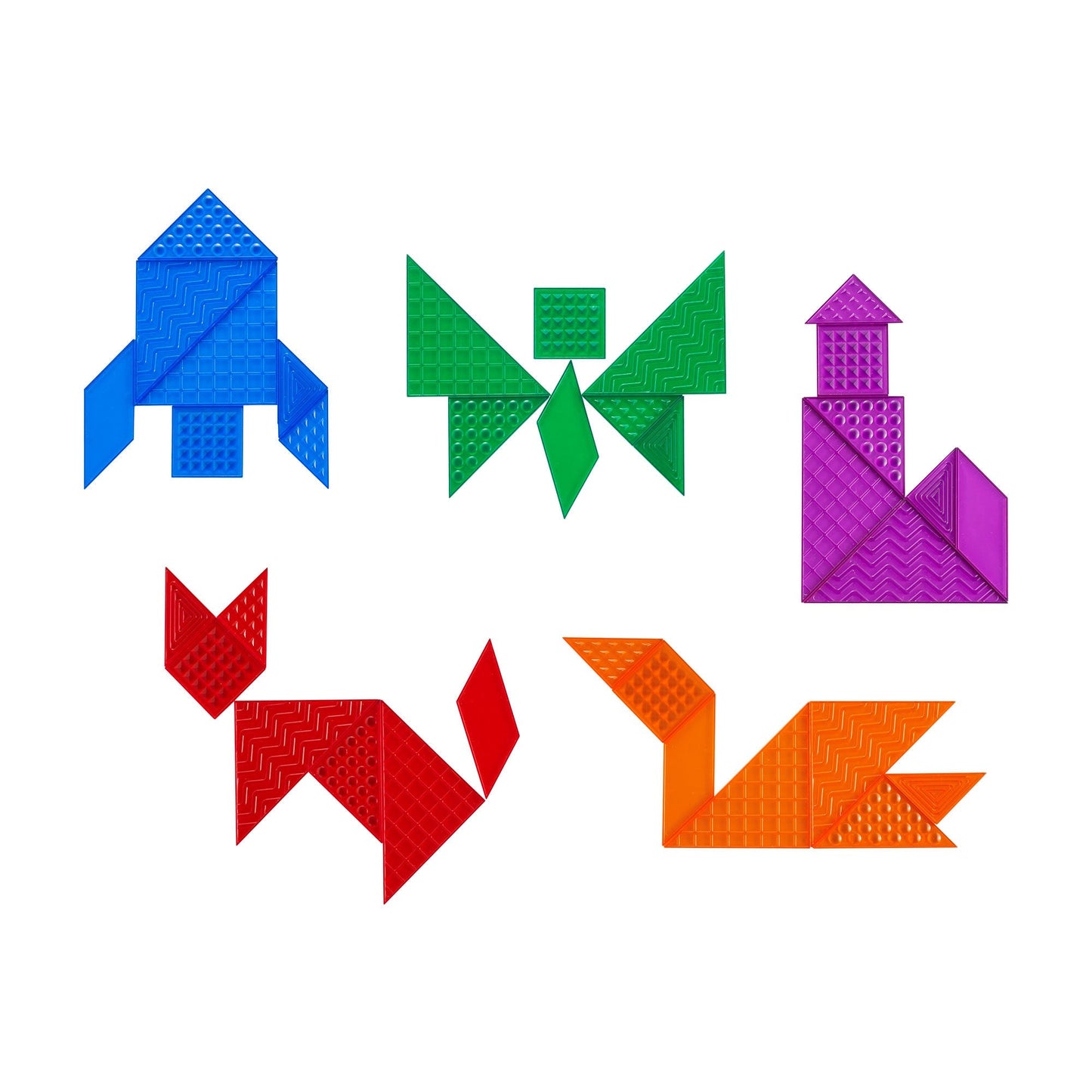 Translucent Sensory Tangram