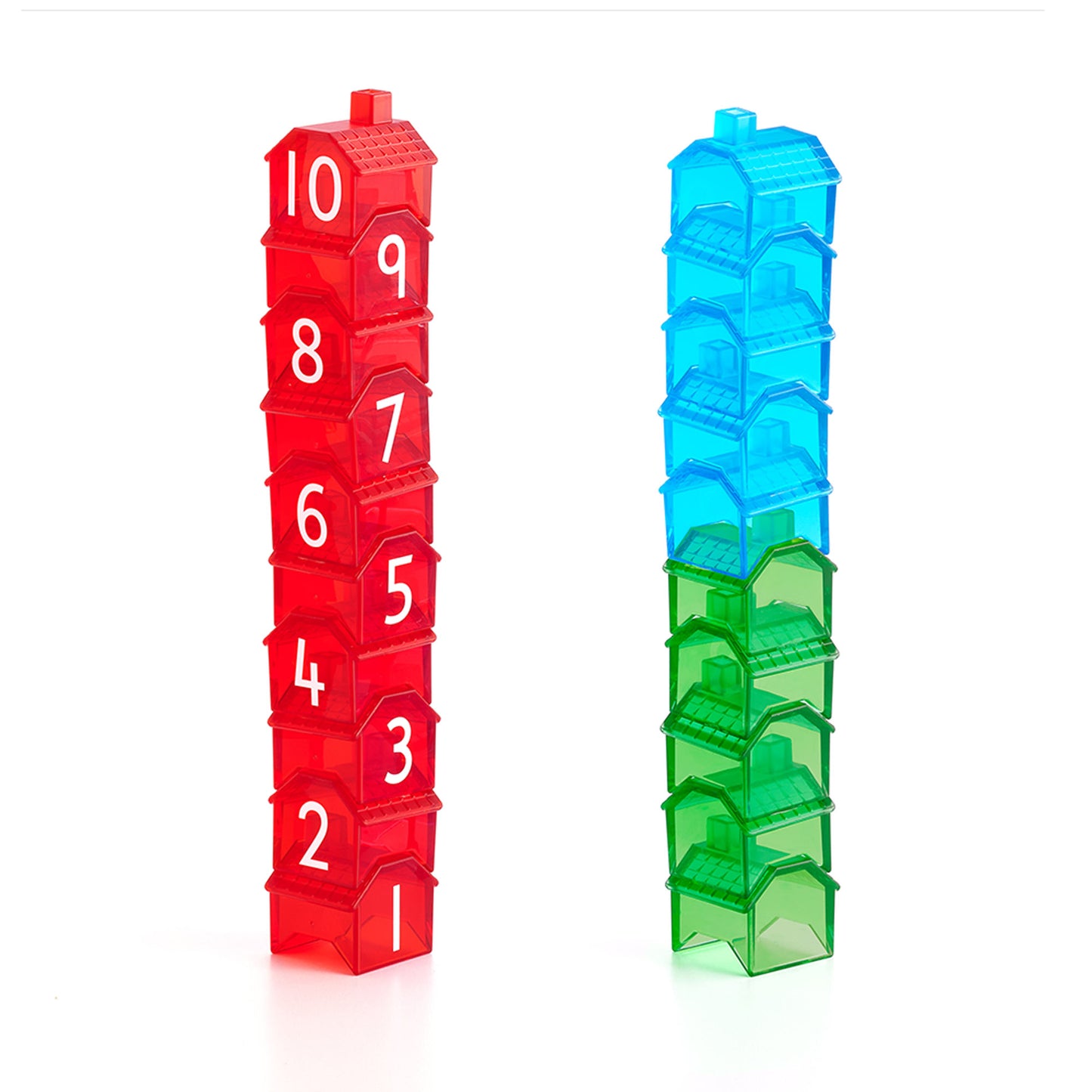 Busy Play® iSense™ Translucent Stacking Houses