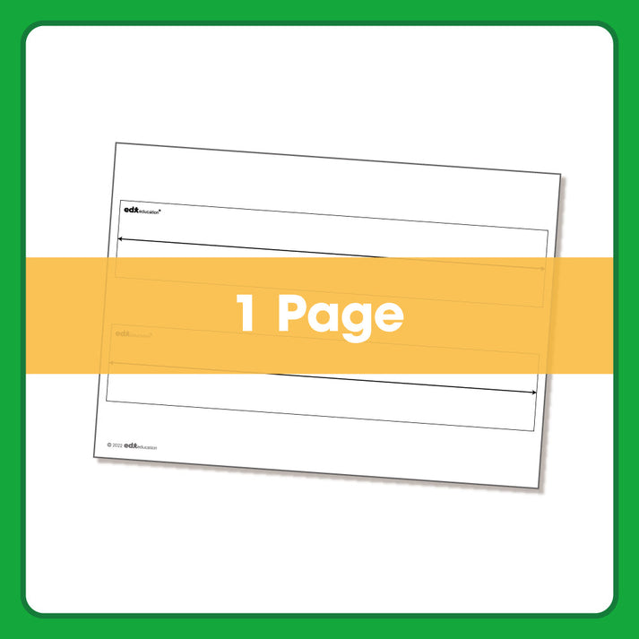 Edx Downloadable Number Lines (blank)