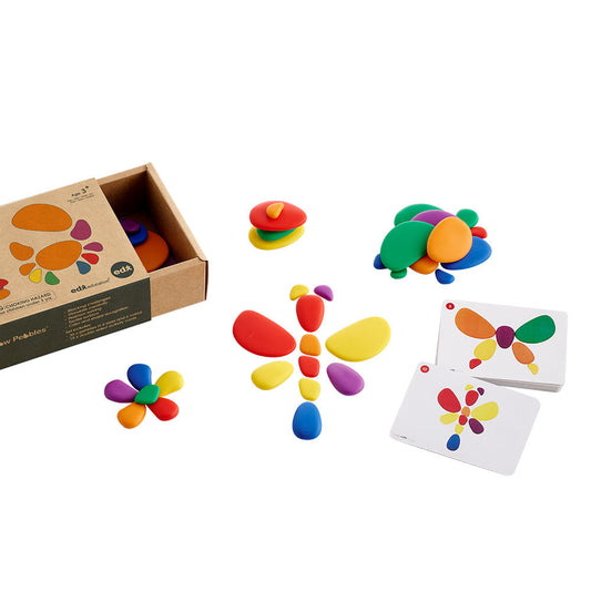 Busy Play Mini Rainbow Pebbles