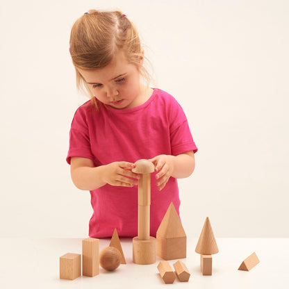Wooden Geometric Solids - Shopedx