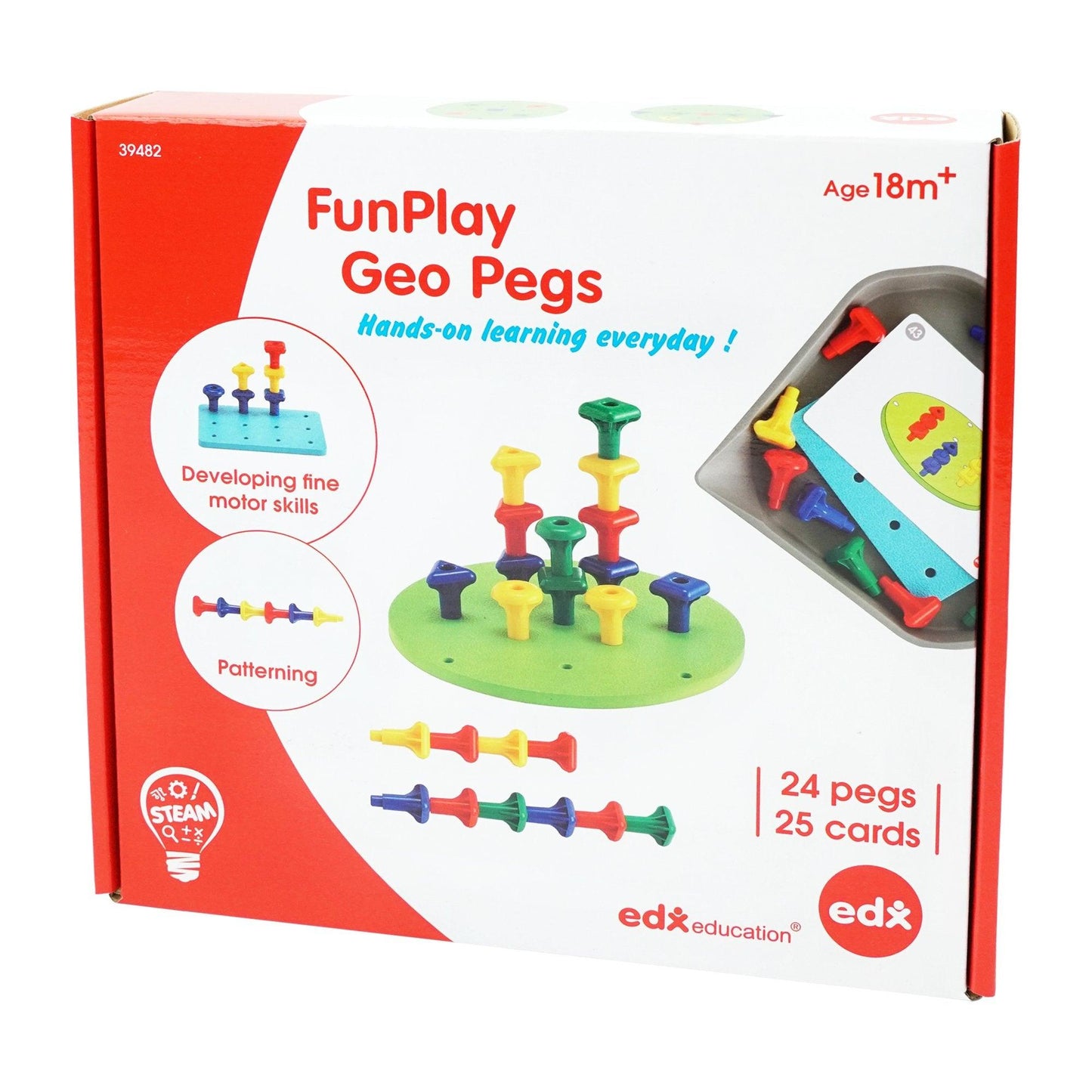 Fun Play Geo Pegs - Shopedx