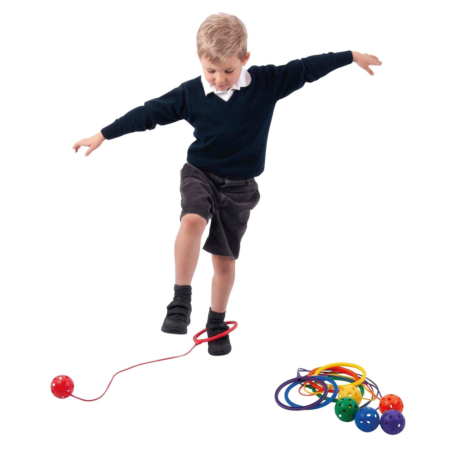 Ankle Hoops 6 Assorted Colours - Shopedx