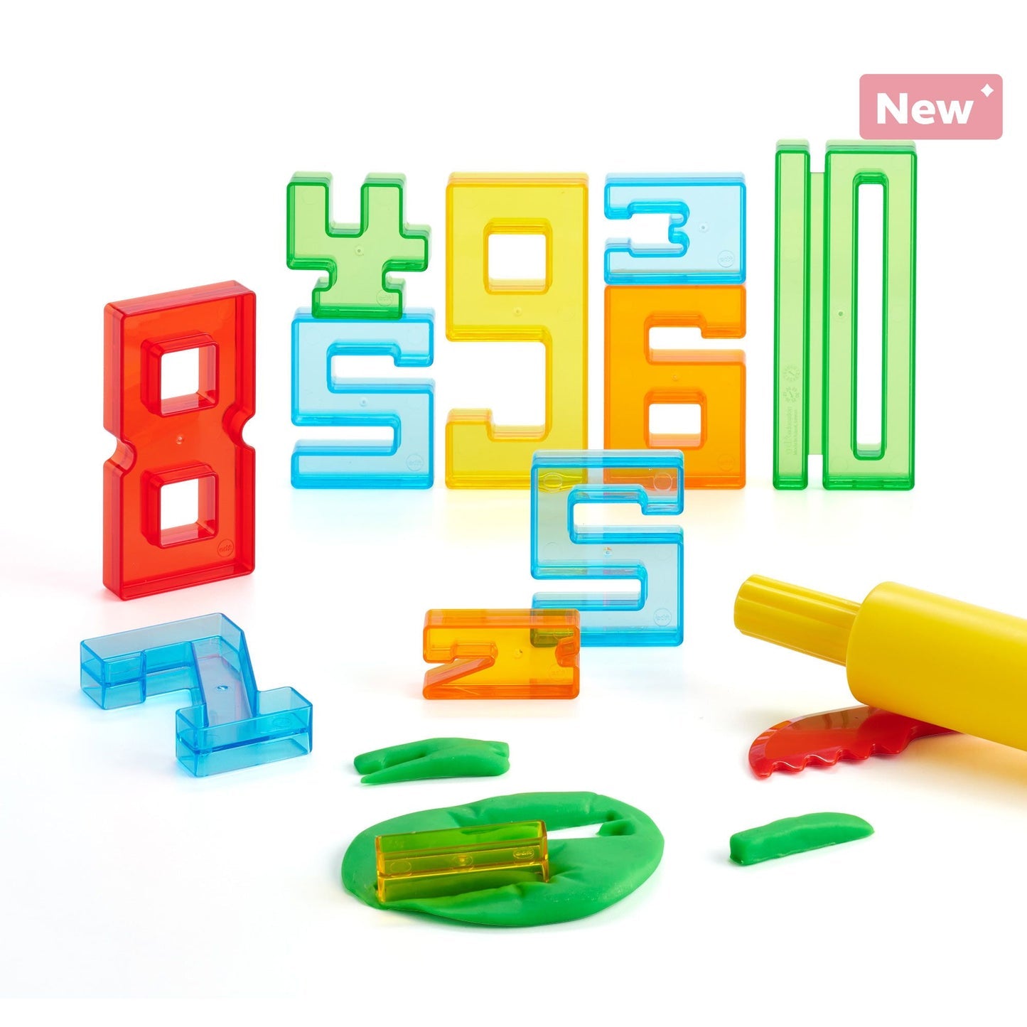 Translucent Number Cookie Cutters