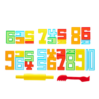 Translucent Number Cookie Cutters