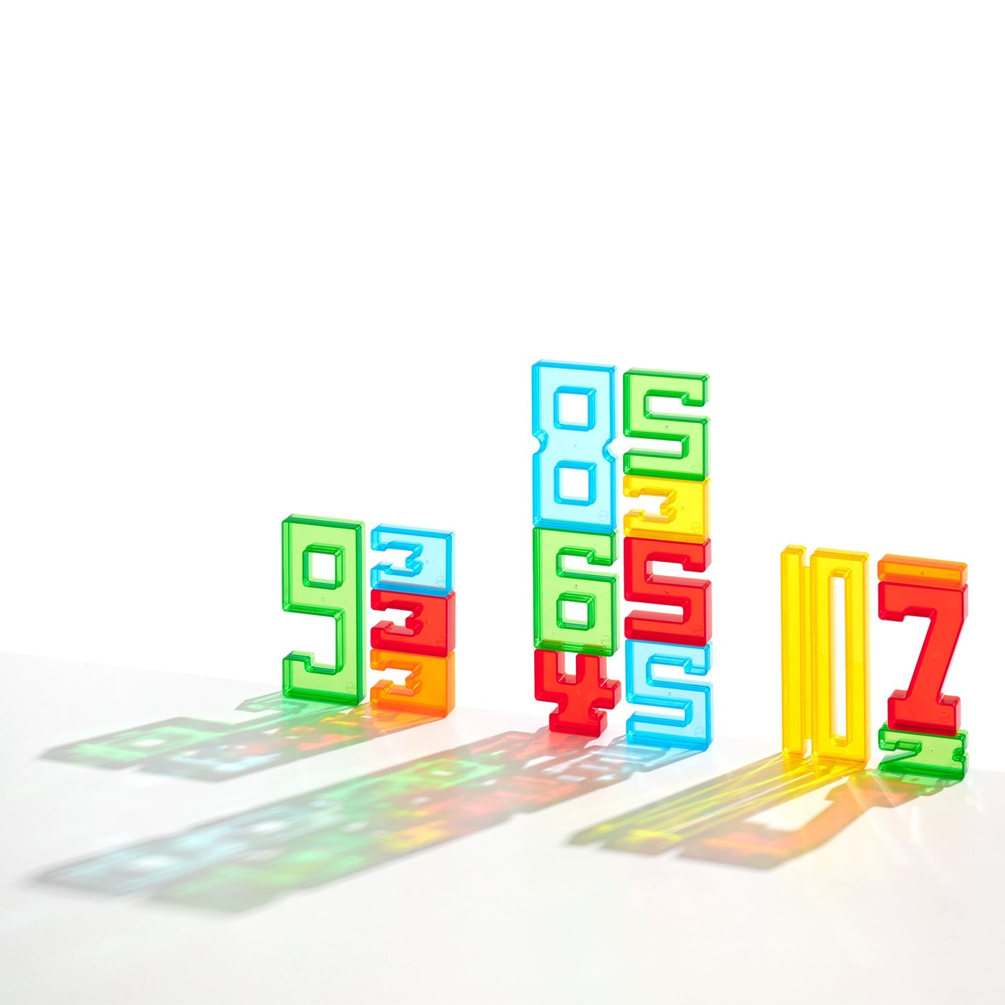 Translucent Number Cookie Cutters