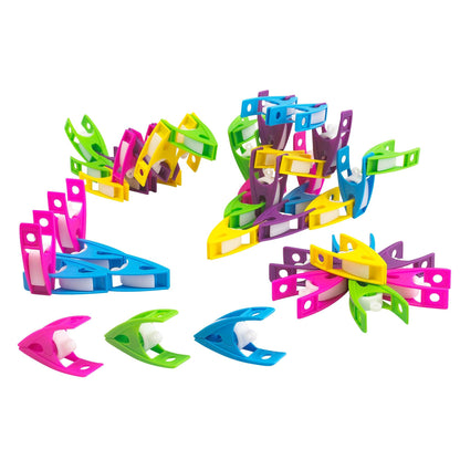 Small Pegs 5 Assorted Colours - Shopedx