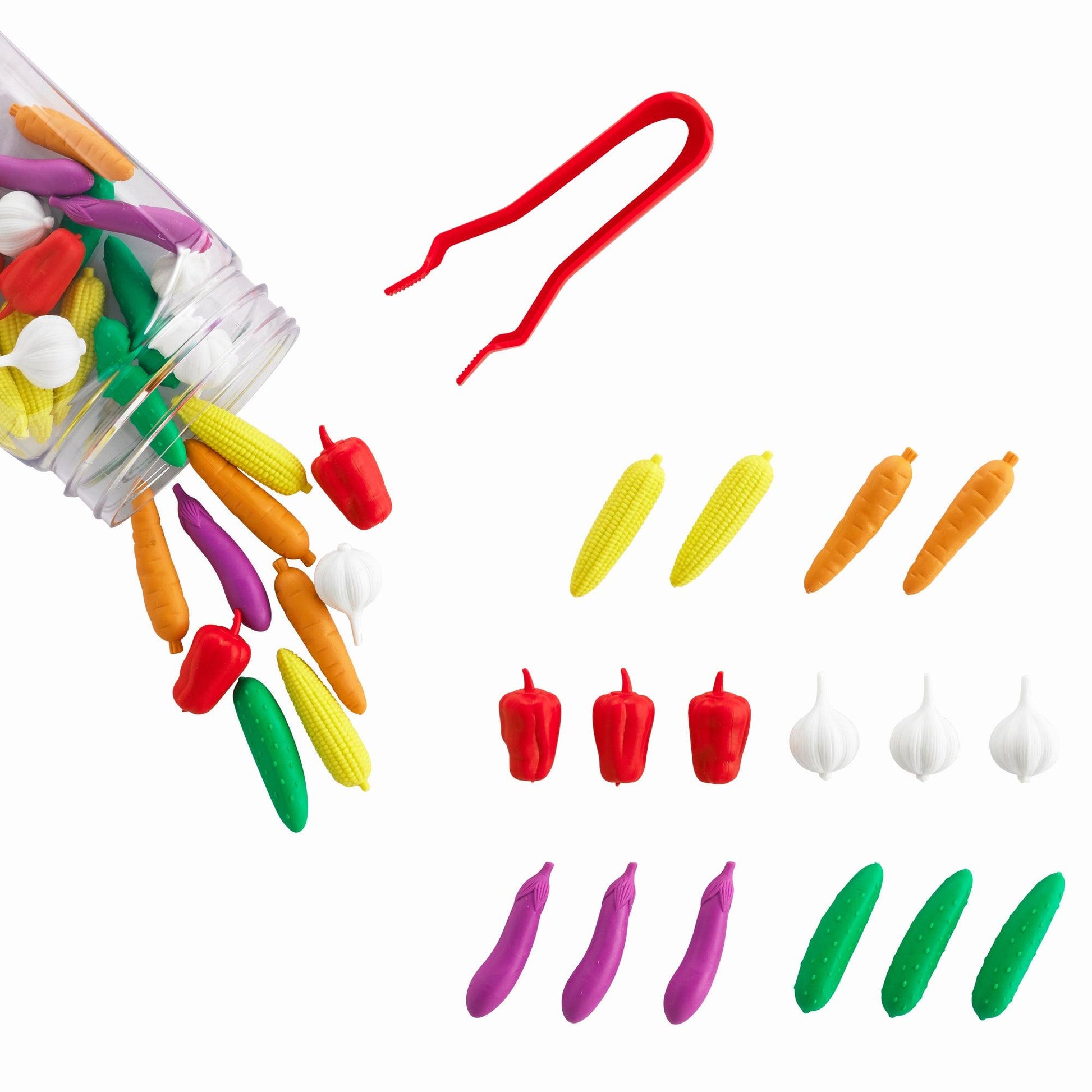 Vegetable Counters Jar - Shopedx