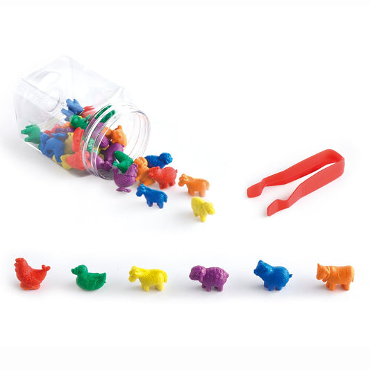 Farm Animal Counters Jar - Shopedx