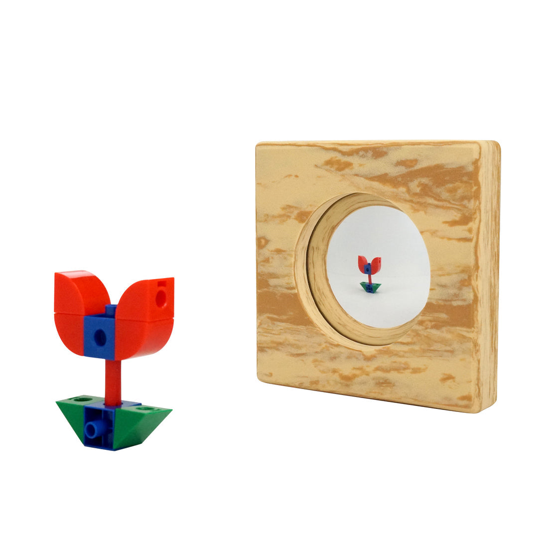 Wooden Foam Pony Mirrors (5)