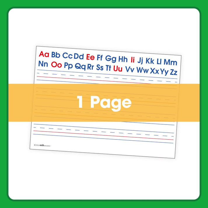Edx Downloadable Letter Sheet