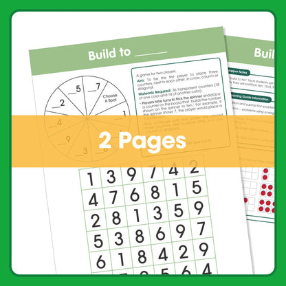 Edx Education Board Games Build To __ Grade 1 to 3