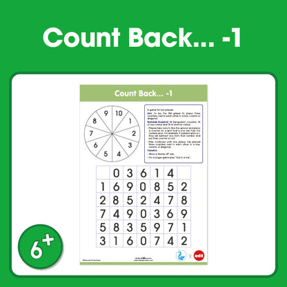 Edx Education Board Games Count Back -1
