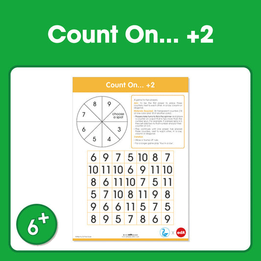 Edx Education Board Games Count On +2