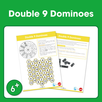 Edx Education Board Games Double Dominoes (9)– Grade 1 to 3