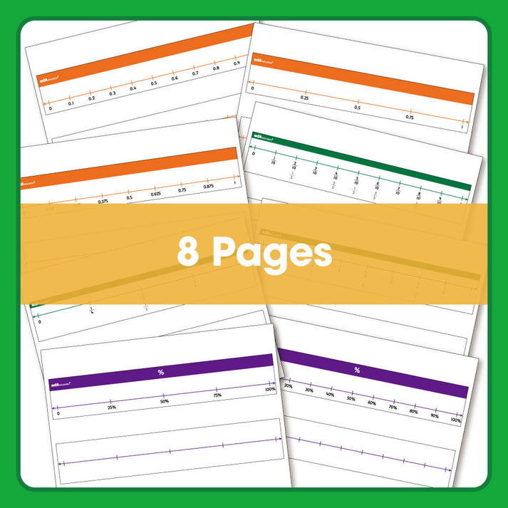 Edx Downloadable Number Lines (equivalence)!
