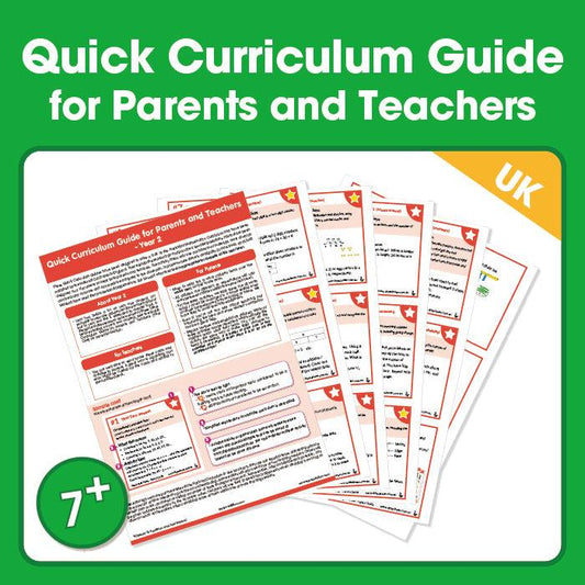 Year 2 - Simplified Curriculum Guide for Parents & Teachers - Shopedx