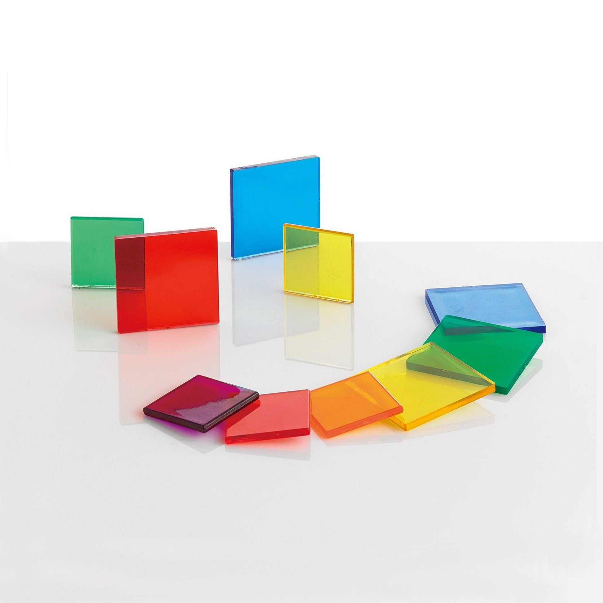 Transparent Square Tiles - Shopedx